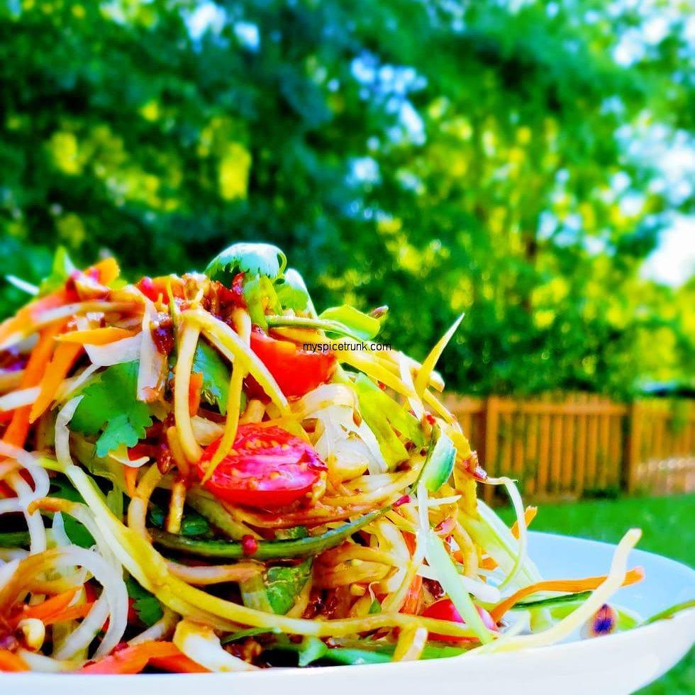 Thai Green Papaya salad Thai Green Papaya salad