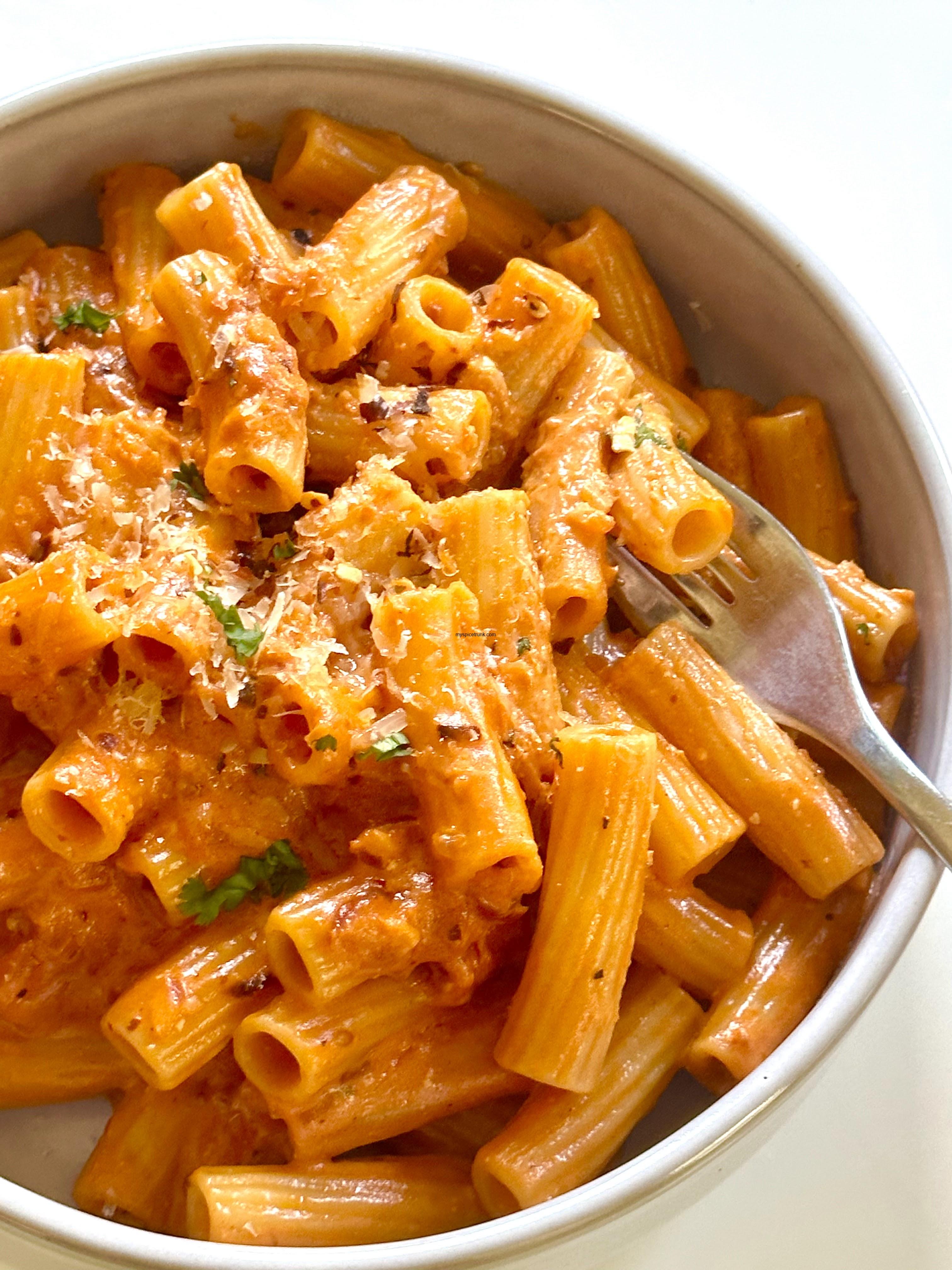 Rigatoni Pasta Rigatoni Pasta